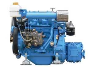 Судовой двигатель TDME-380 27 л.с. с механическим редуктором