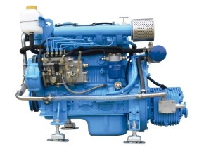 Судовой двигатель TDME-490 58 л.с. с механическим редуктором