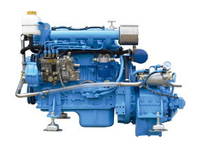 Судовой двигатель TDME-490 58 л.с. с гидравлическим редуктором